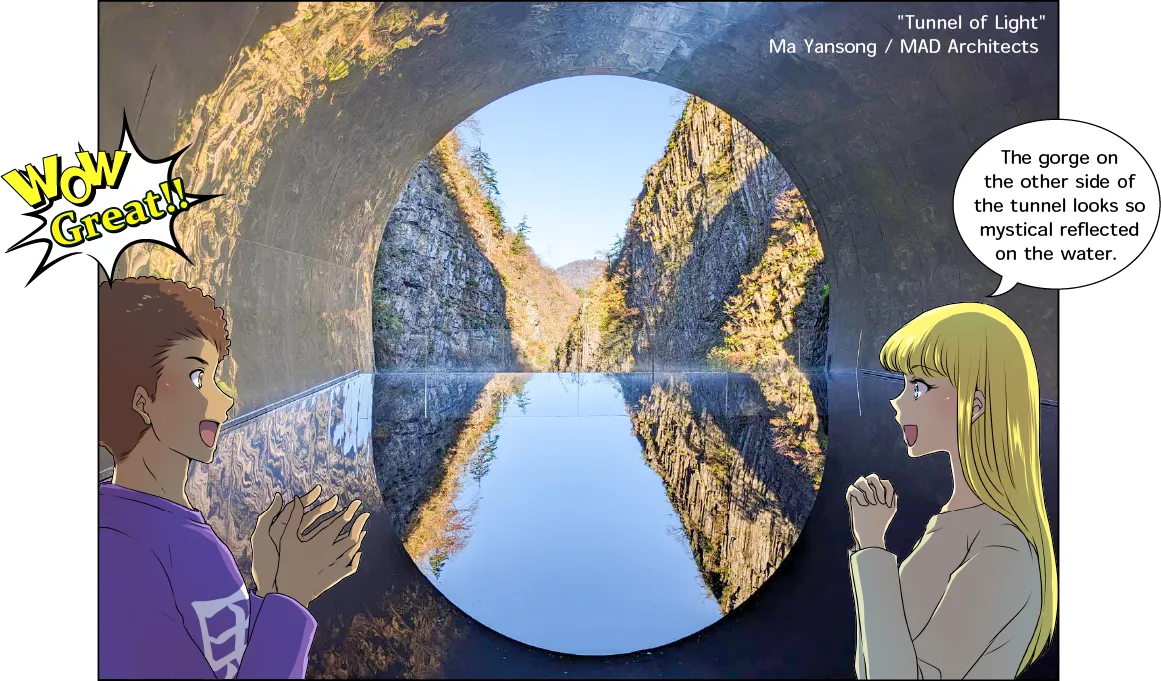 清津峡渓谷トンネル