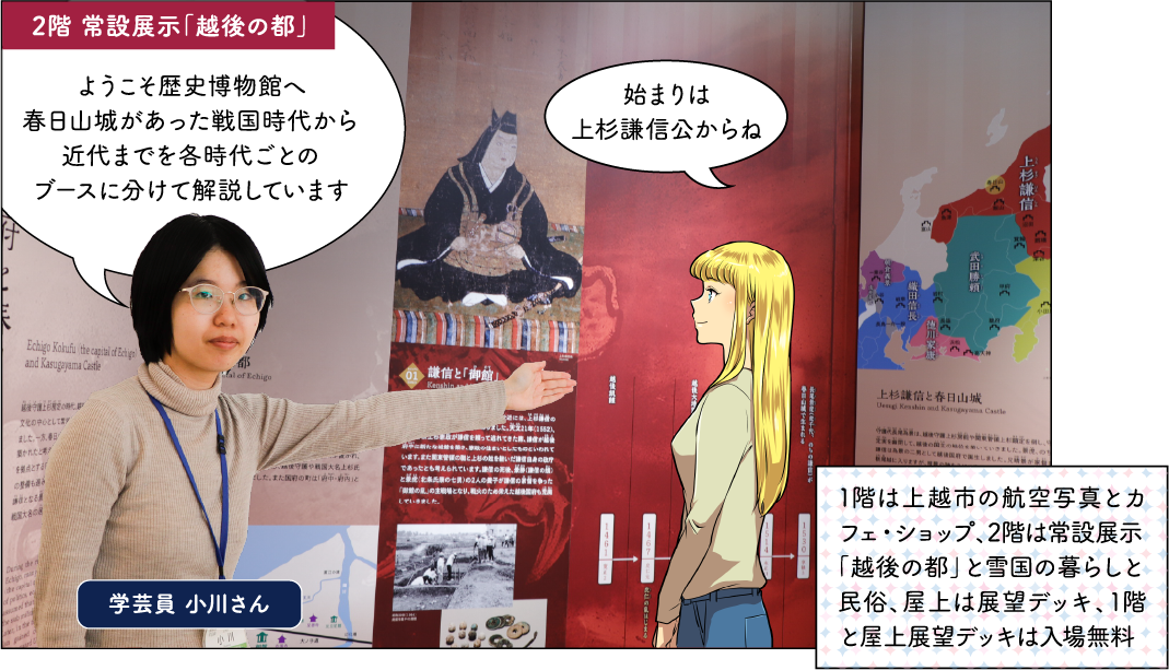 上越市立歴史博物館と小林古径記念美術館