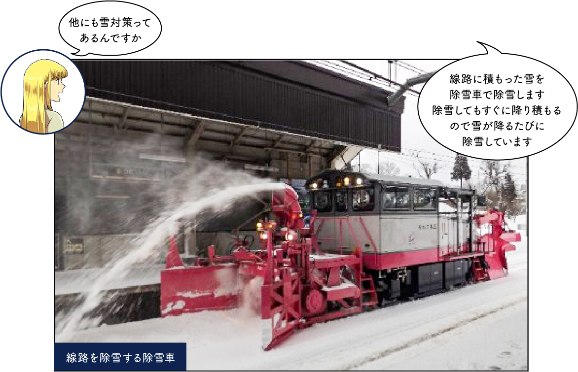 冬のほくほく線