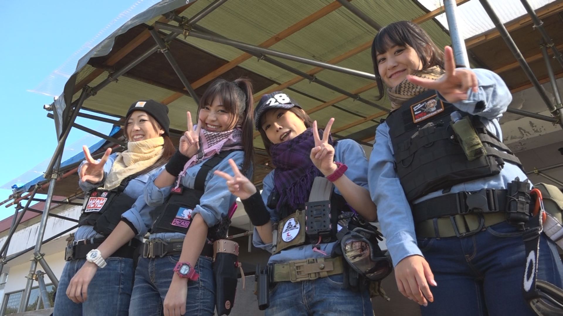 新たな観光資源！？　赤倉で“サバゲー”　