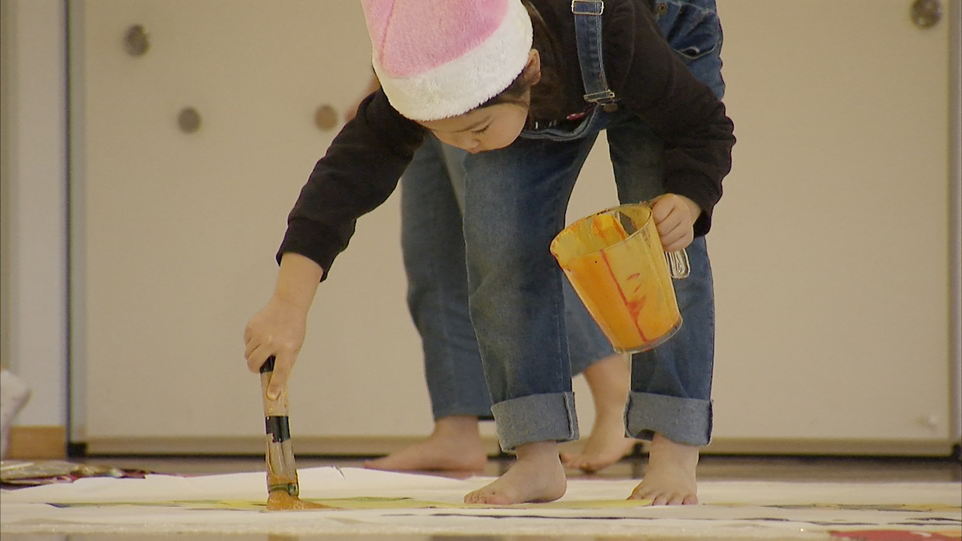こども書道パフォーマンスチーム「筆っ子隊」　