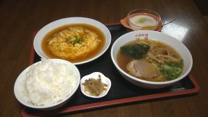 かに玉ランチ