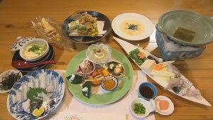 影虎ふぐ会席8,000円