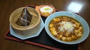 麻婆ラーメンセット