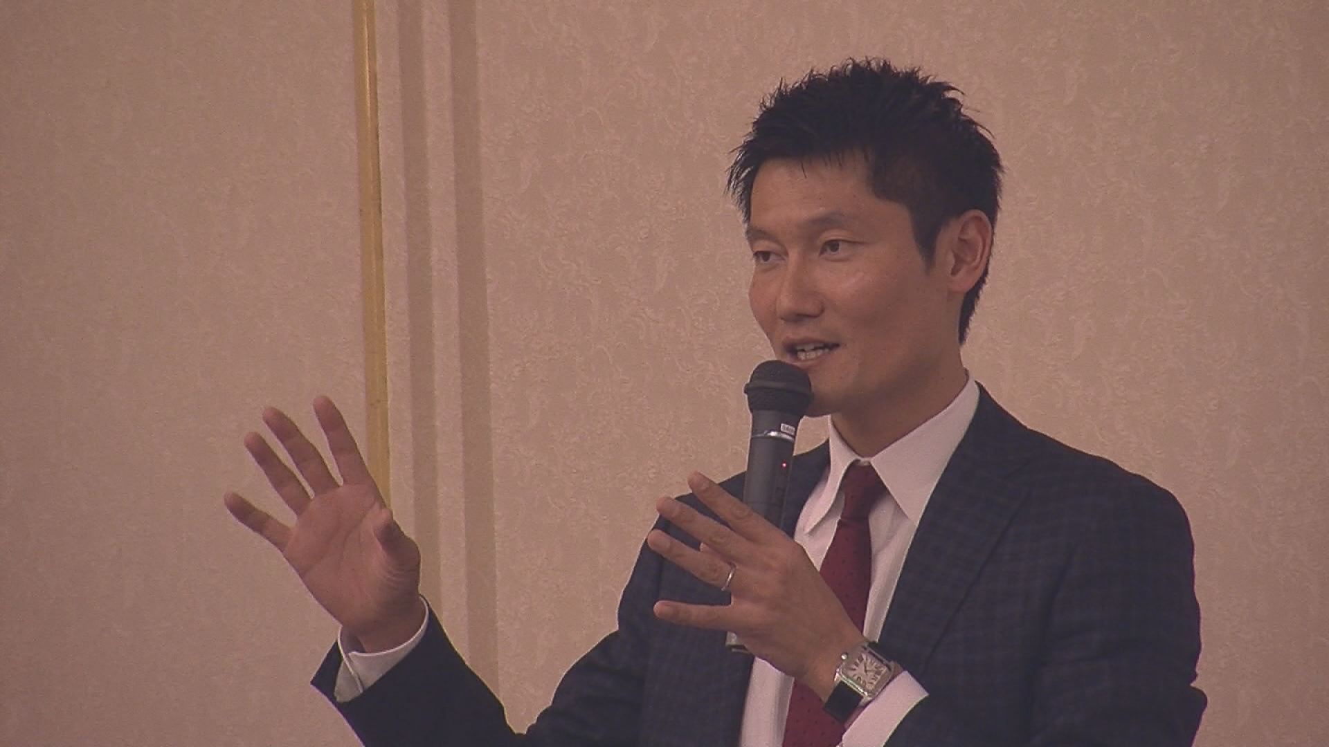 ２度の五輪経験　朝日健太郎さんが上越で講演