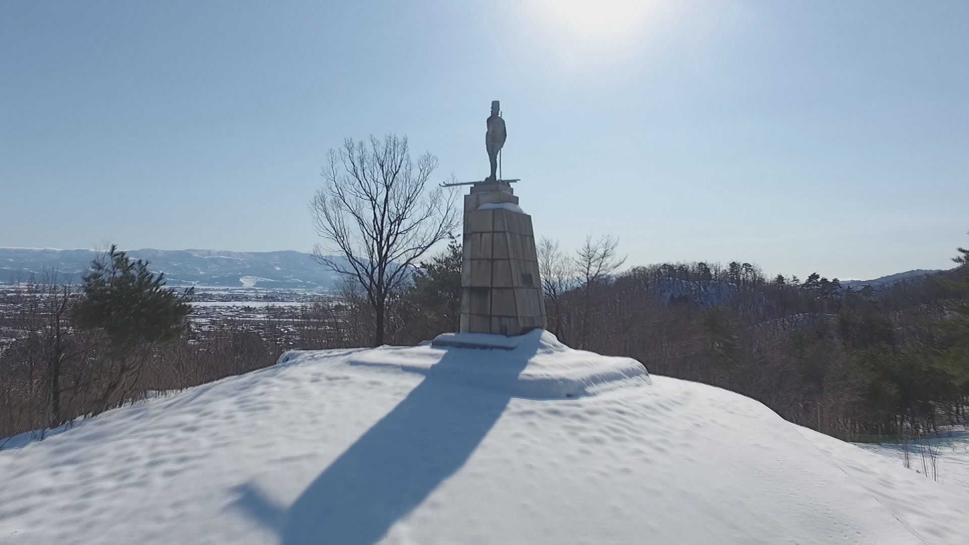 【空撮】金谷山スキー場　21日（土）オープン