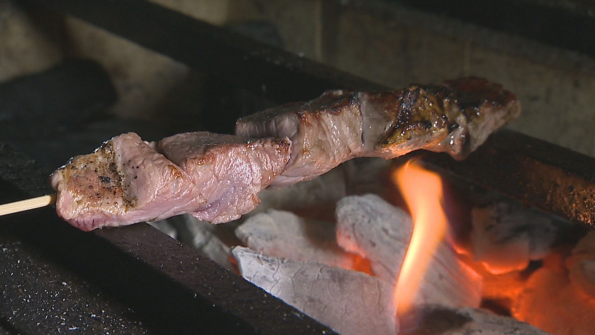 和食料理人の技光る　最上級の炭火焼