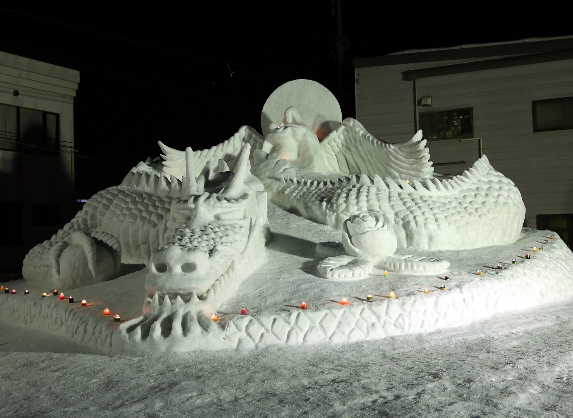 お出かけ情報「飯山雪まつり」 JCVで生中継！