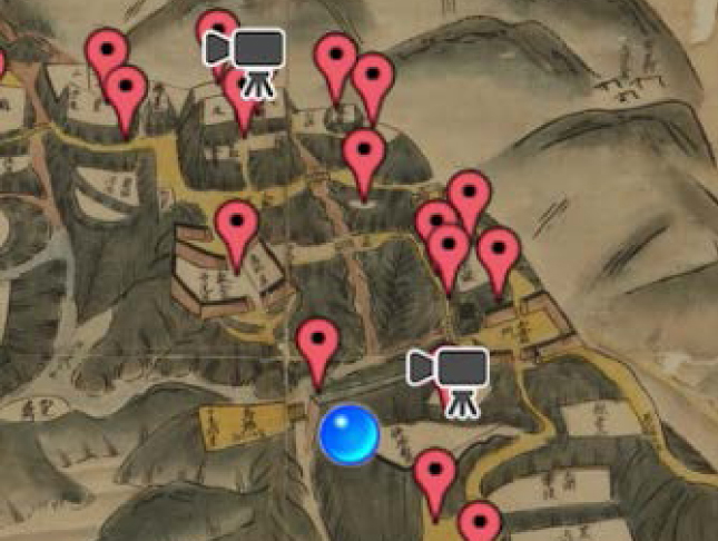 上越市観光アプリに新機能「古絵図さんぽ」が追加