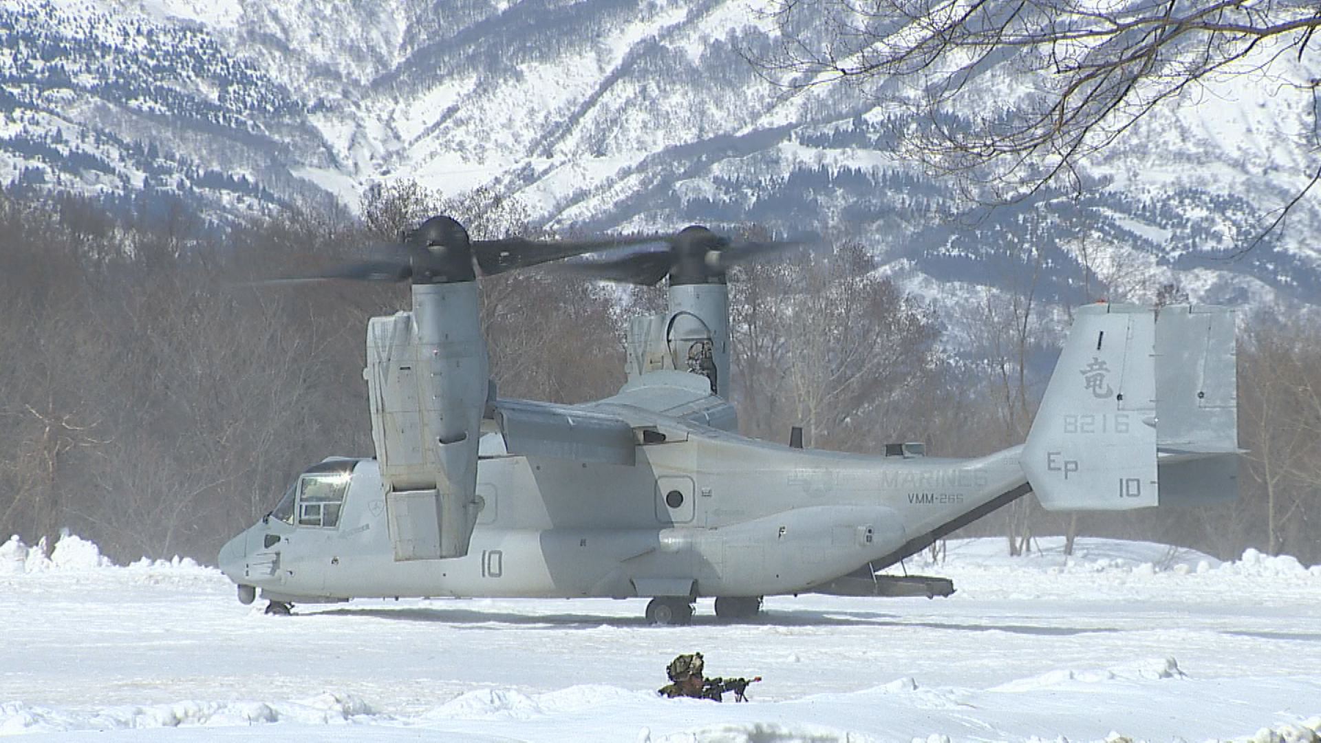 日米共同訓練 オスプレイ最多の4機参加