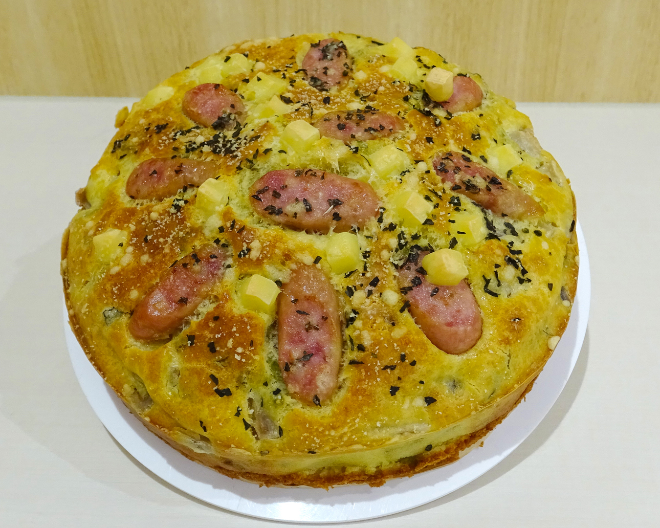 ふきのとうと蓮根のケークサレ2