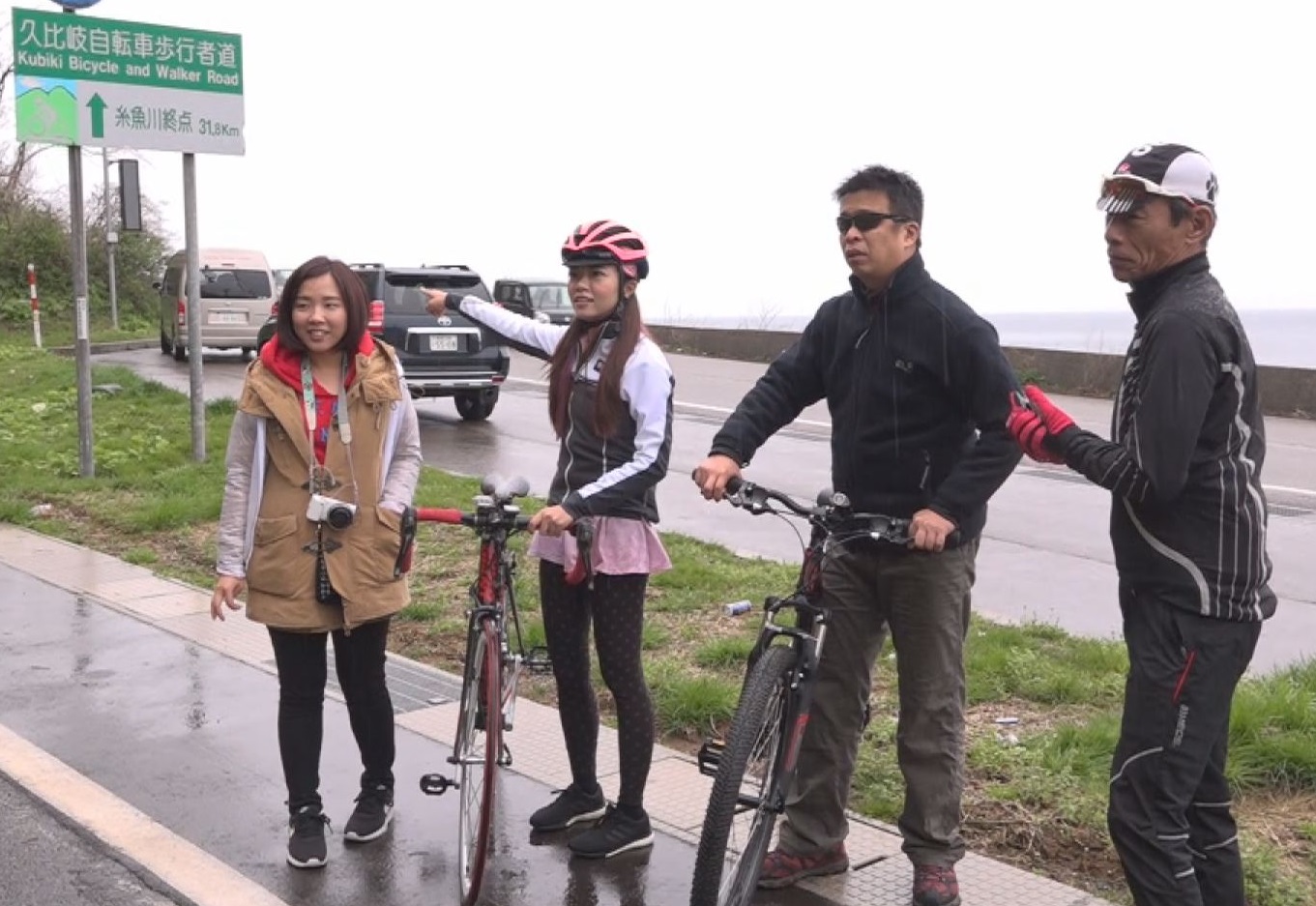 台湾旅行会社を招待 自転車コースをＰＲ！