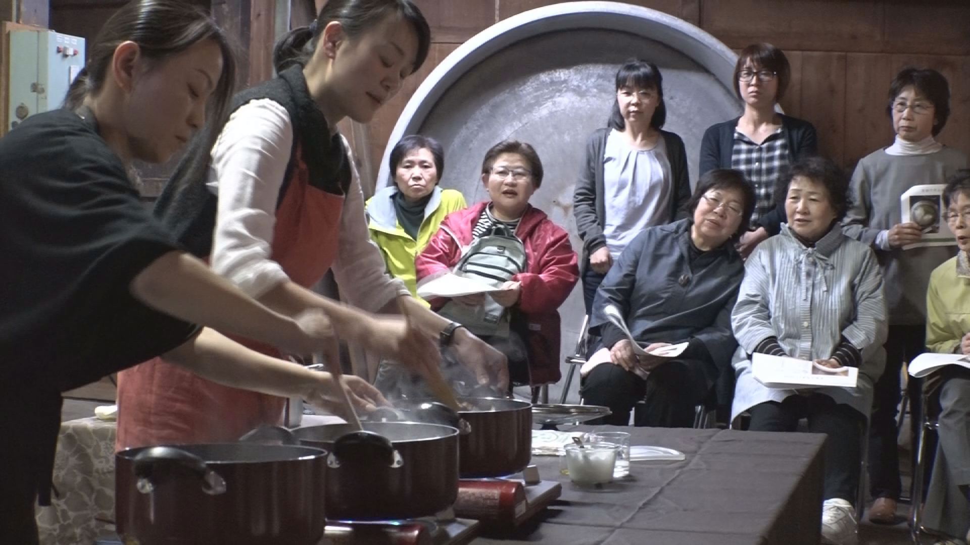 蔵の中での料理教室～蔵キッチンin君の井酒造
