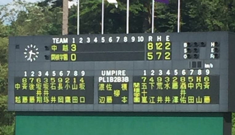 【速報】春季高校野球 関根学園 延長で力尽きる 3位決定戦へ