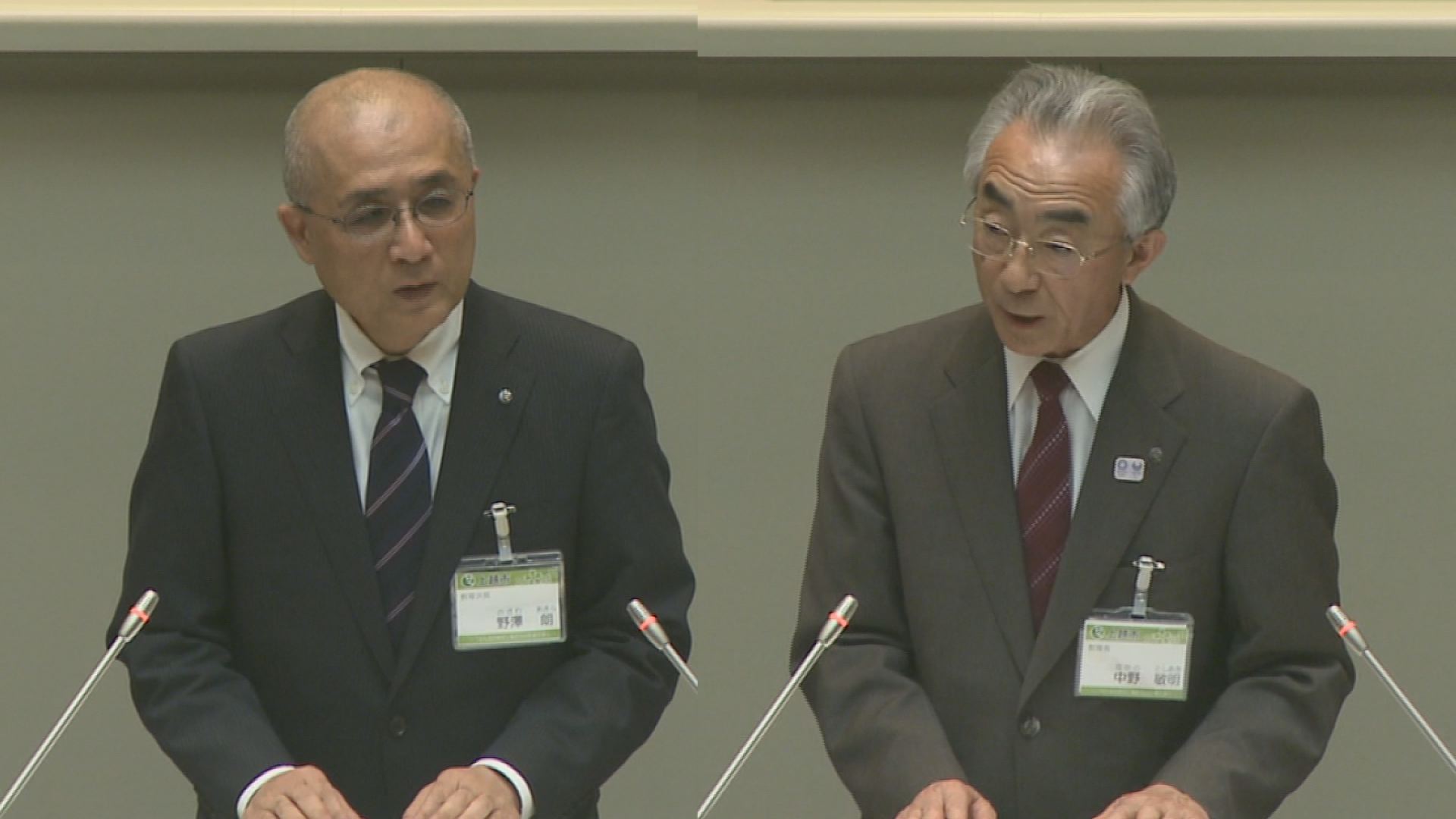 上越市議会最終日 新旧教育長が挨拶