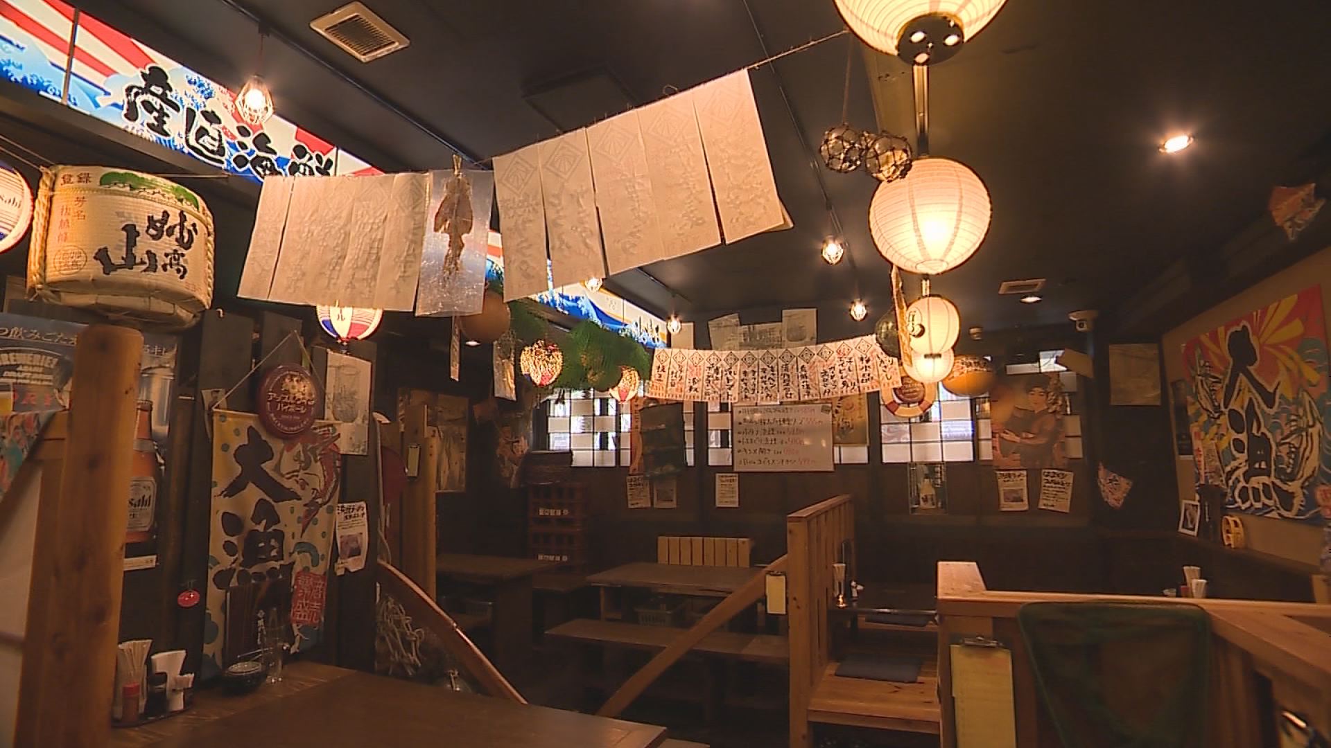 浜焼き　店内