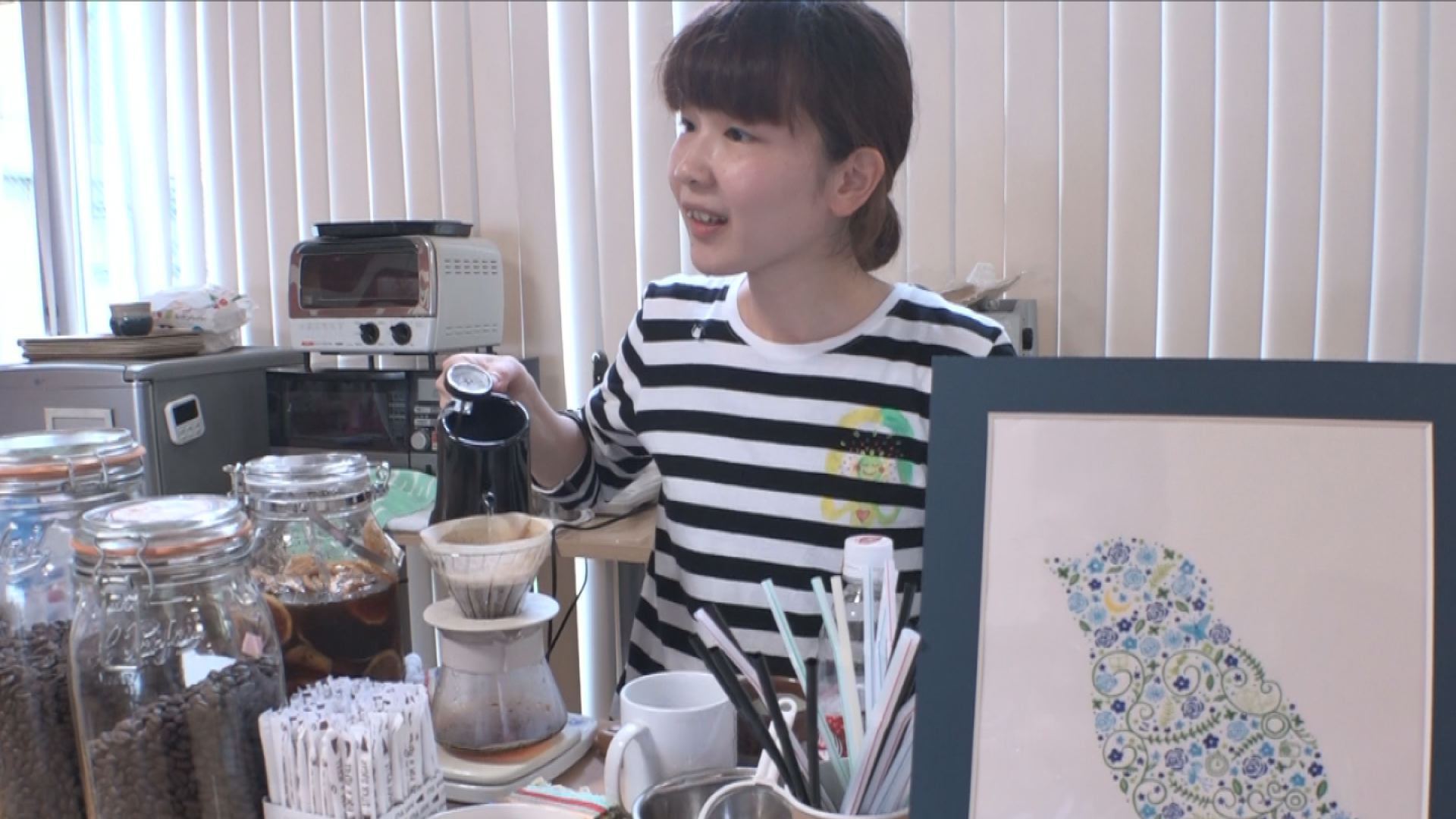 センター病院にオープン「イロハニ堂×珈琲工房かさはら」