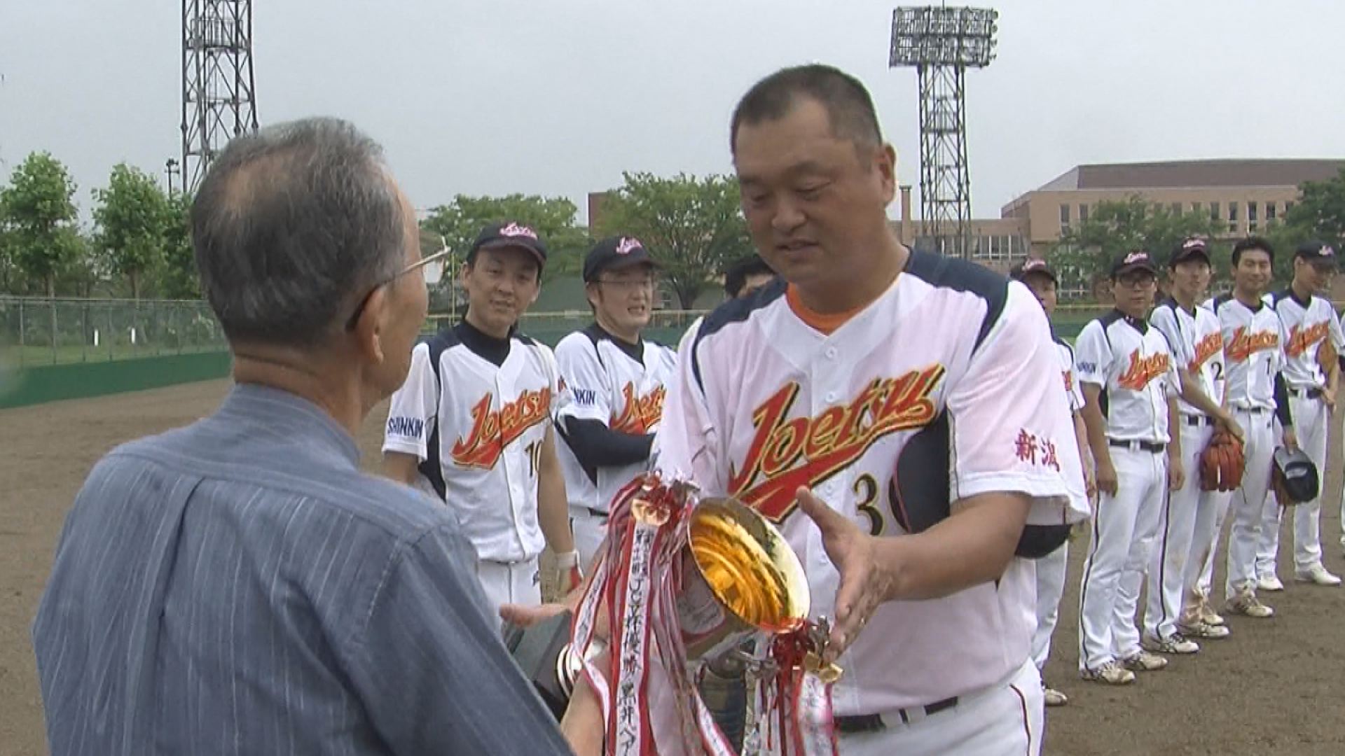 JCV杯早朝野球　直江津代表は“上越しんきん”