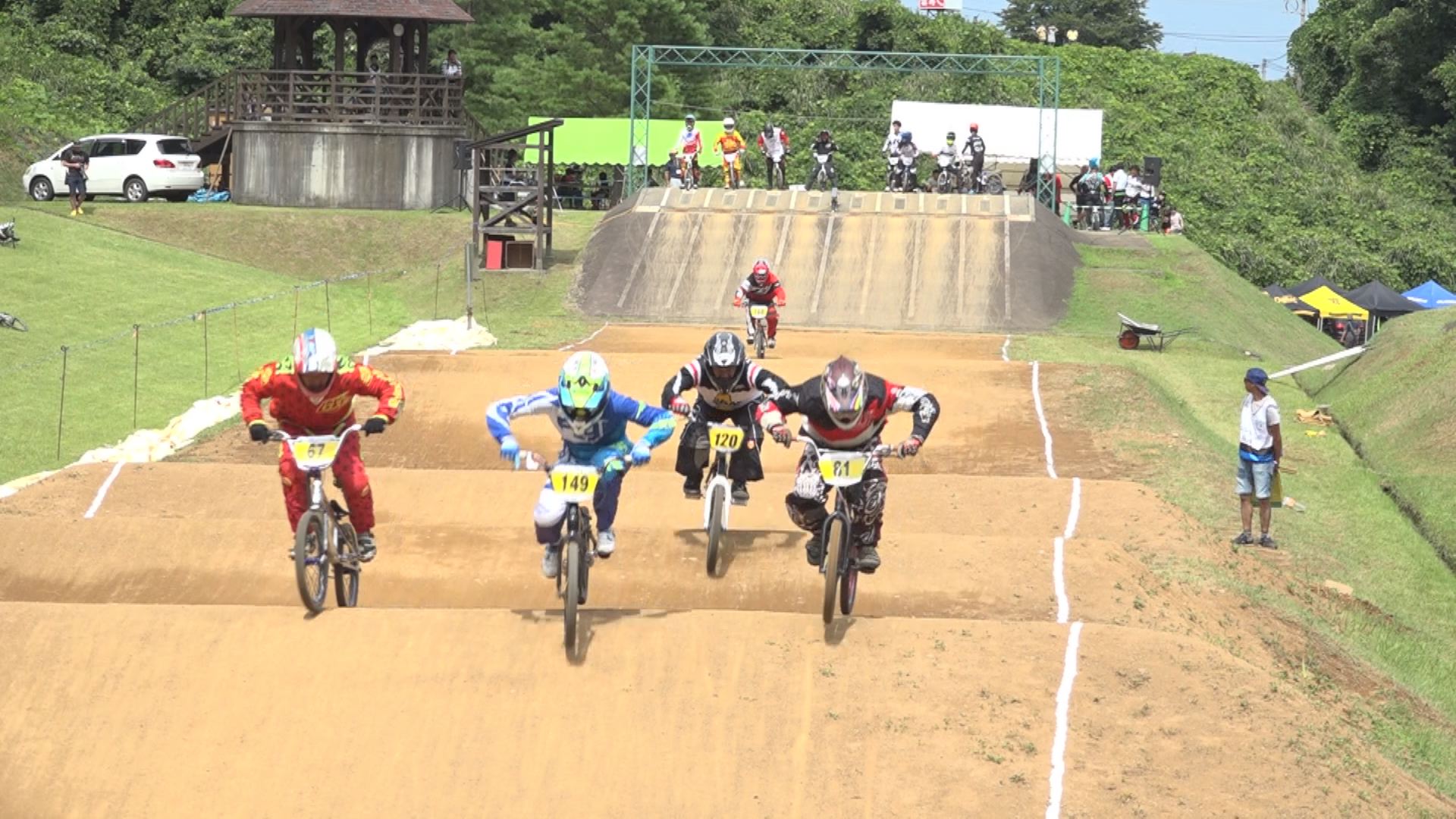 ＢＭＸ日本シリーズが上越市で開催　世界選手権４位中井飛馬さんも出場