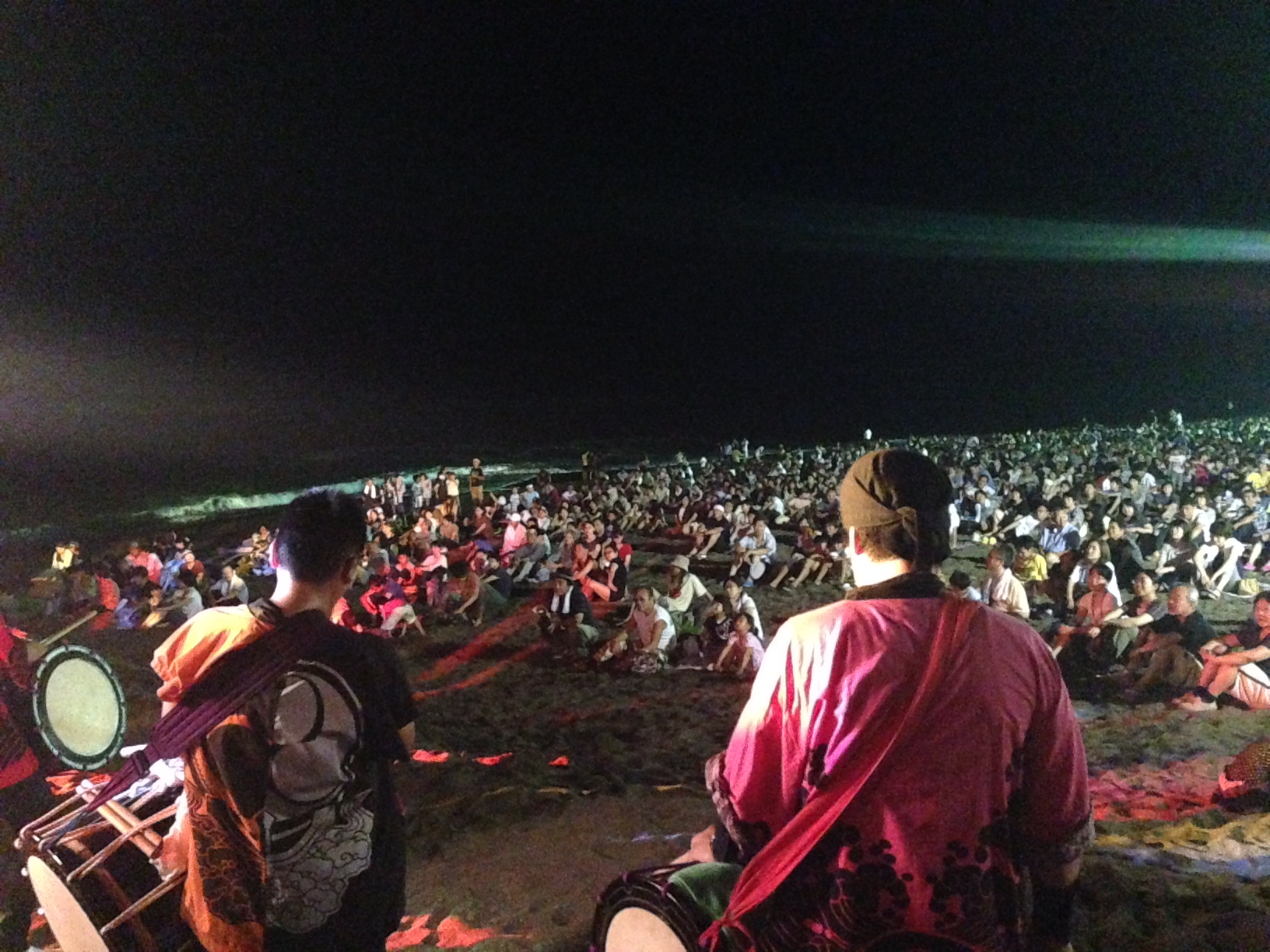 鵜の浜温泉まつり　色彩音楽花火　8月26日
