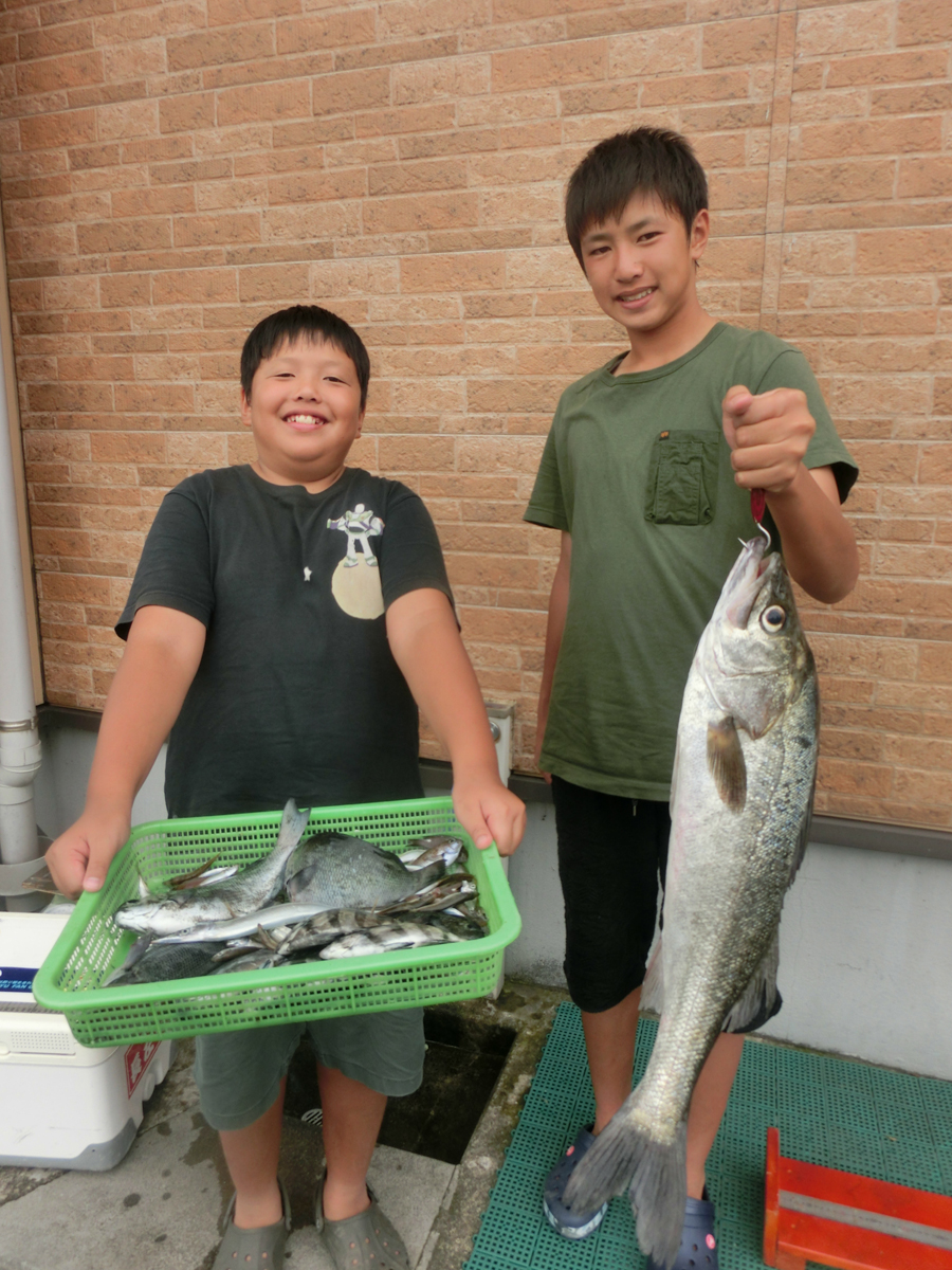 7.30+スズキ・豆アジ+など+小林さんご家族2