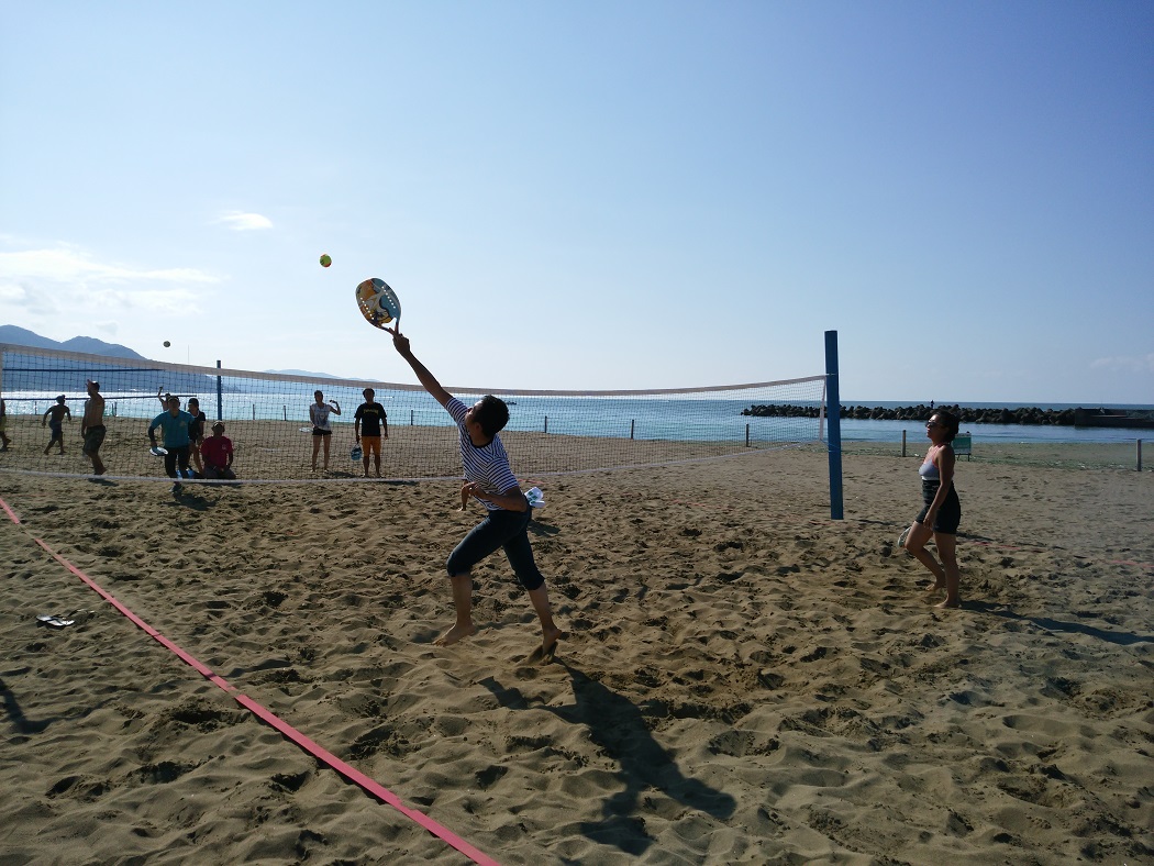 晩夏の直江津でビーチスポーツ体験！