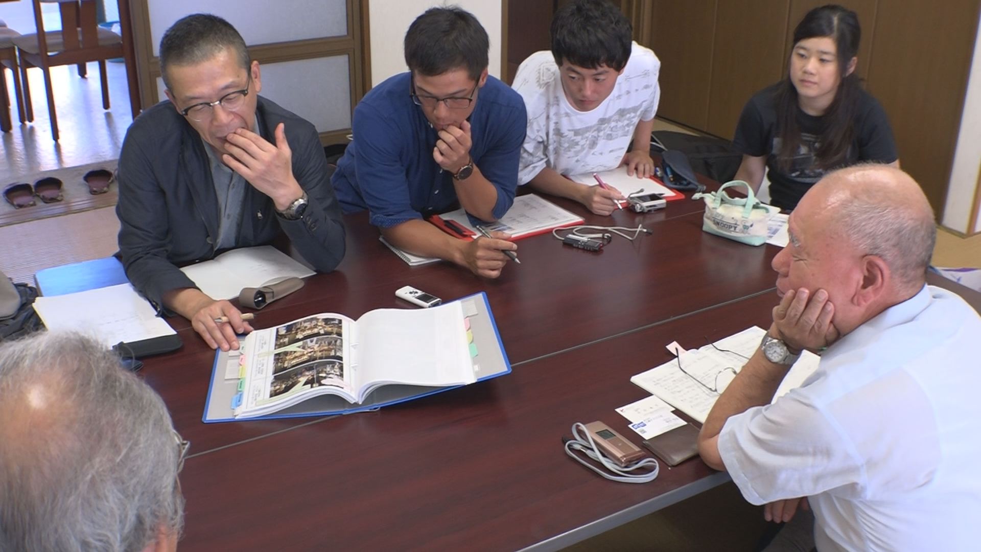 龍谷大学の学生が直江津の祇園祭を調査