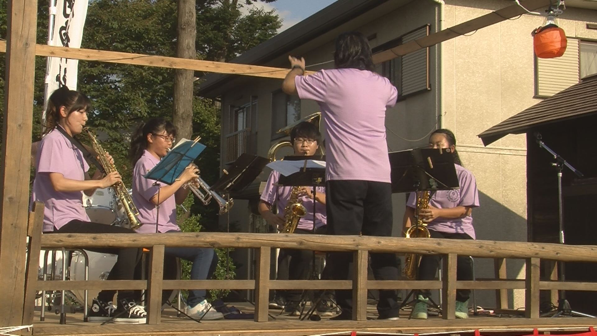 関根学園吹奏楽部が復活　五ノ辻稲荷神社で演奏会