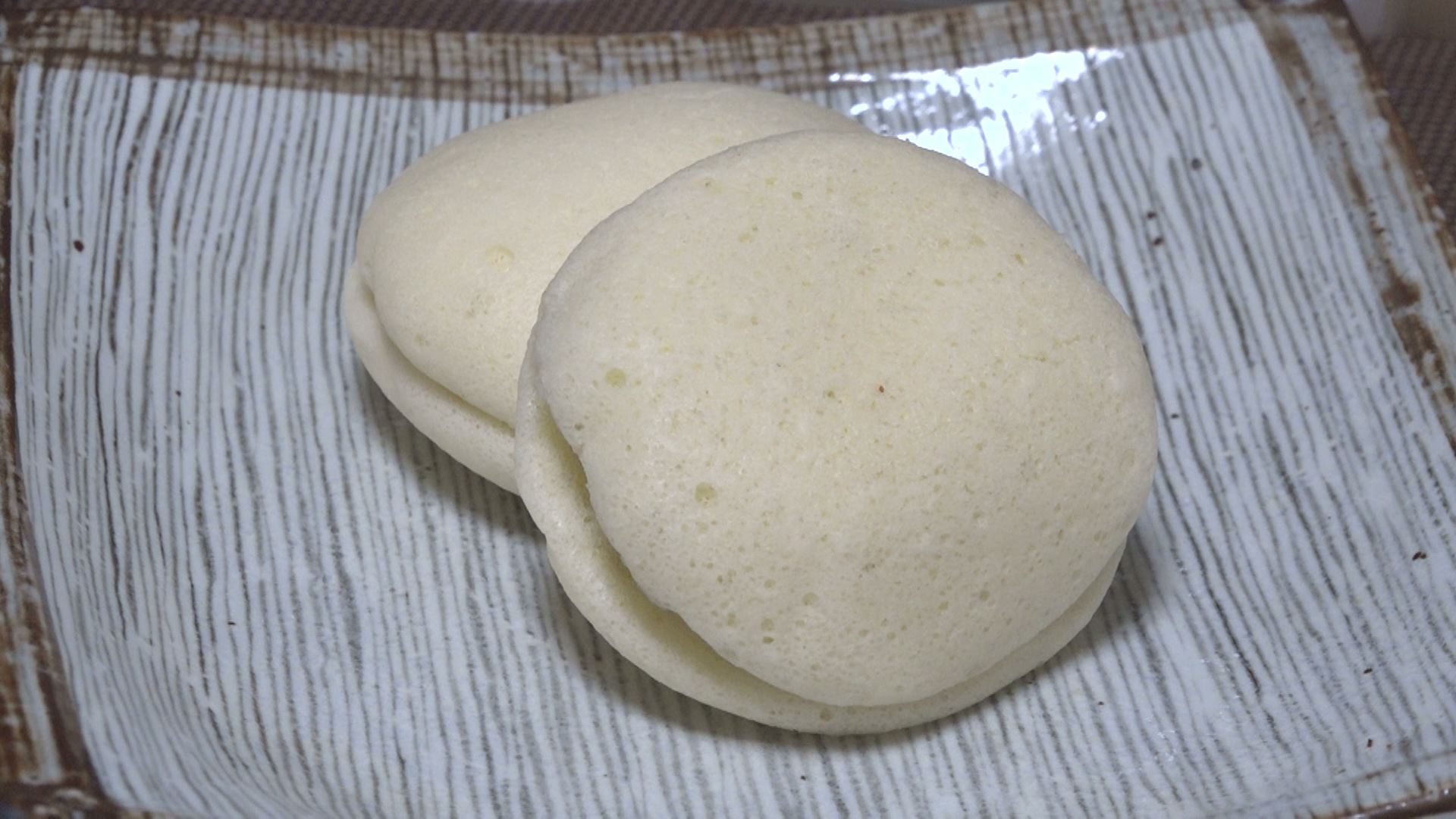 “白いどらやき”吉川区の特産品に！生地に自然薯練り込む