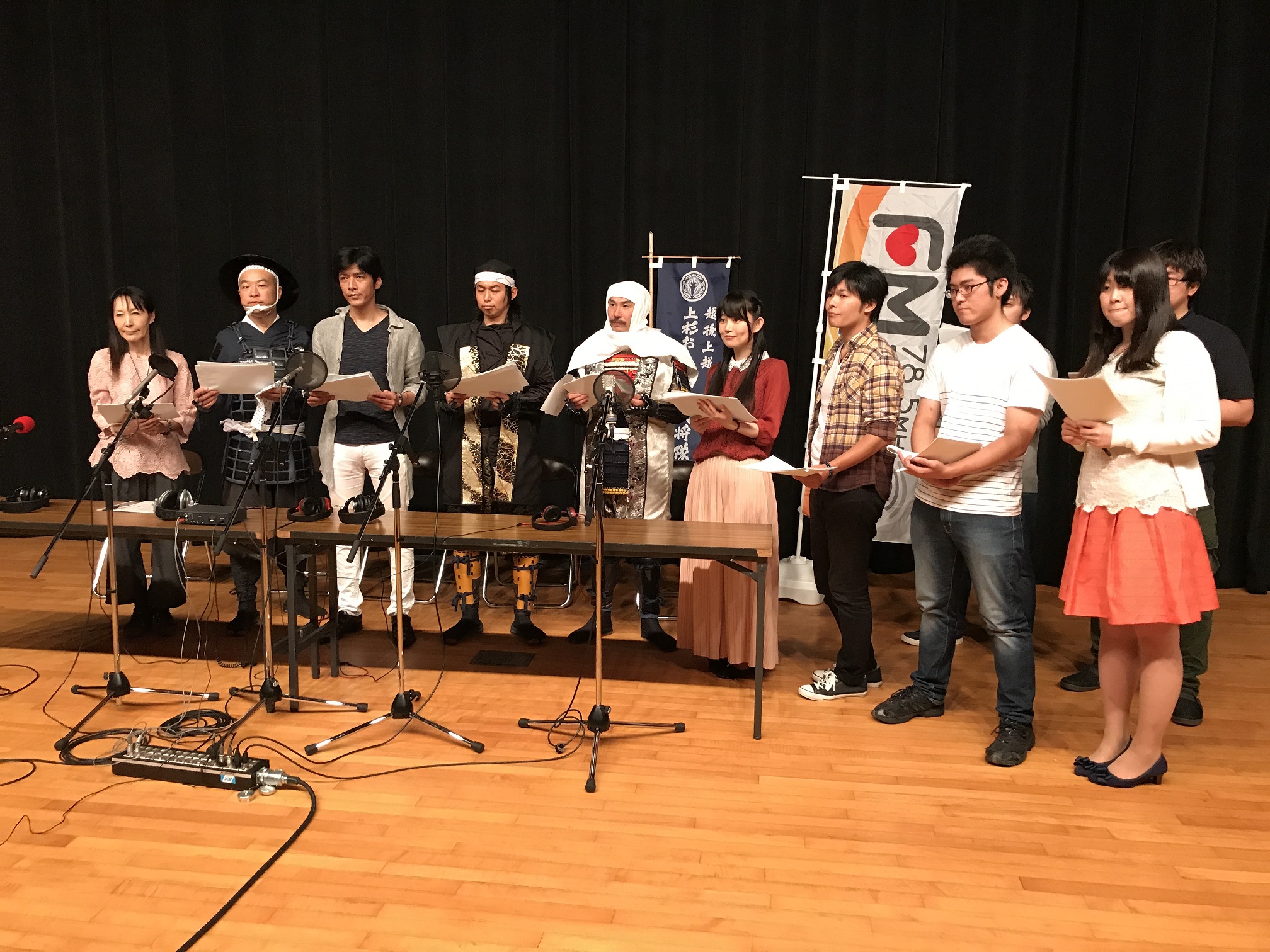 ラジオドラマ「軍神～上杉謙信」 第四話きょうから放送！