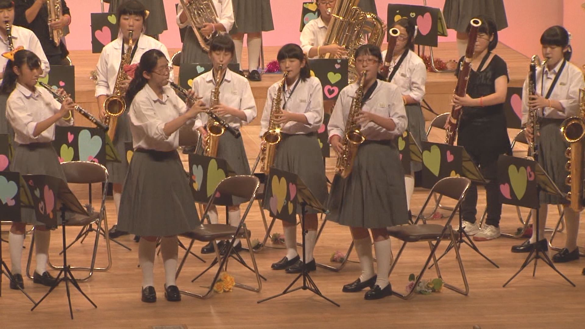 ＪＣＶスペシャル「城北中学校吹奏楽部　定期演奏会」10月15日から