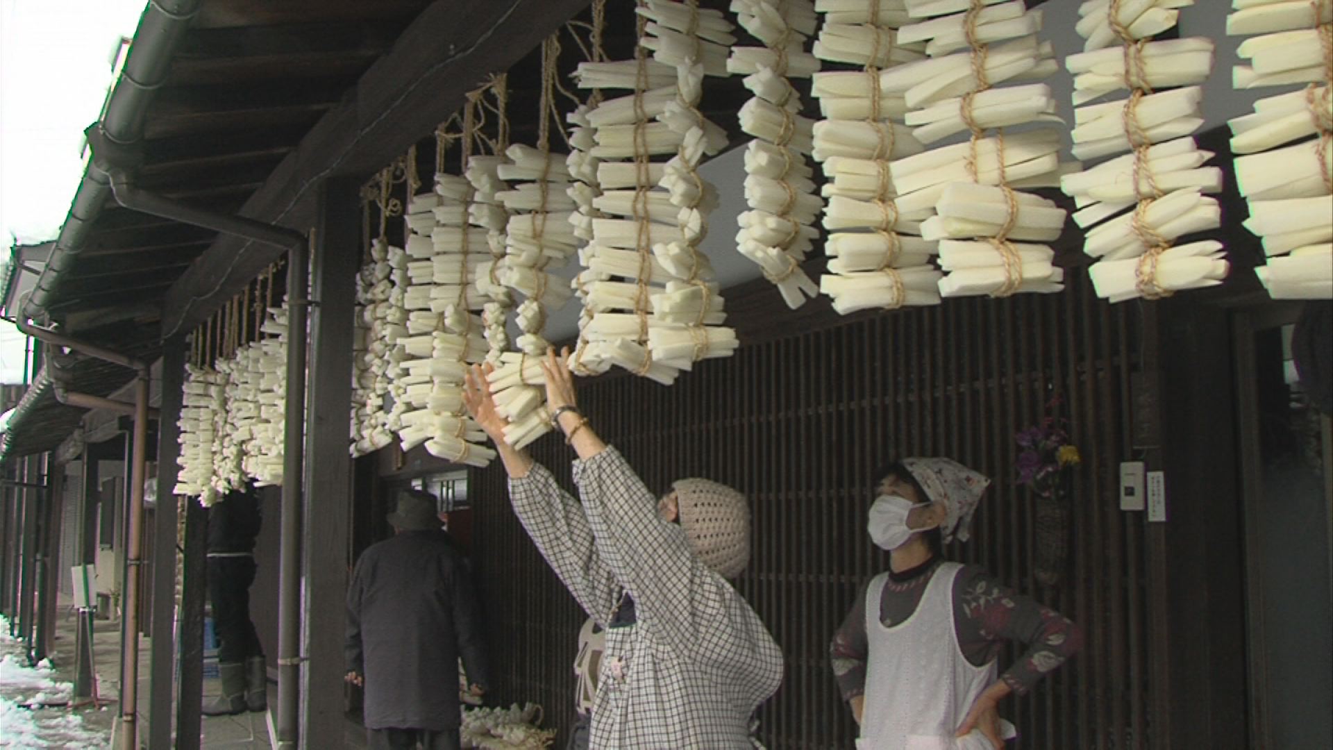 雁木に風情！切干し大根作り 体験してみませんか？12月3日（日）
