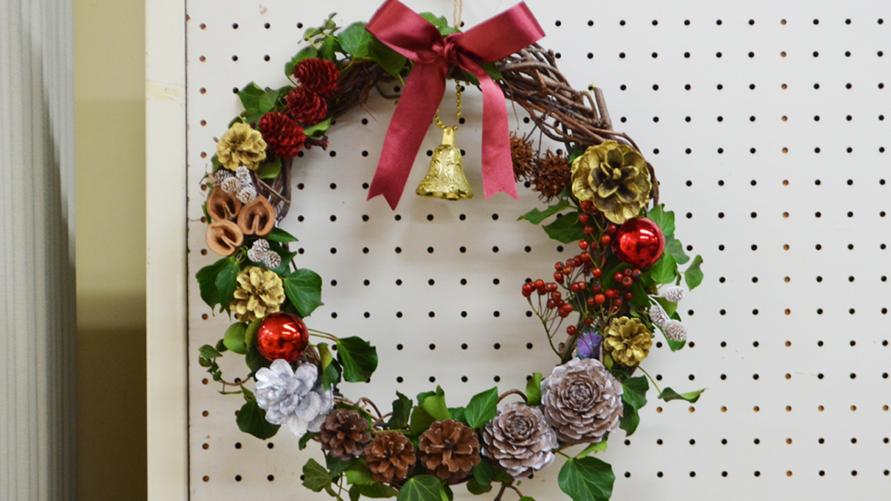 世界にひとつだけ！クリスマスリース＆正月飾り作り 参加者募集中