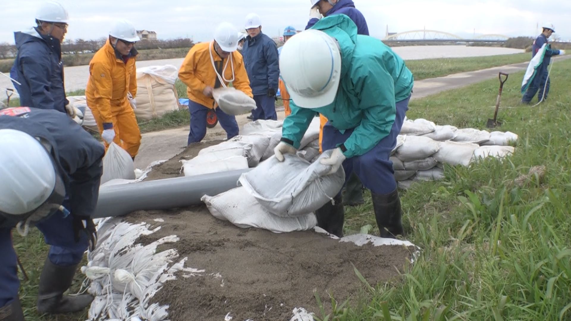 水害から地域を守る！水防技術伝え人育成