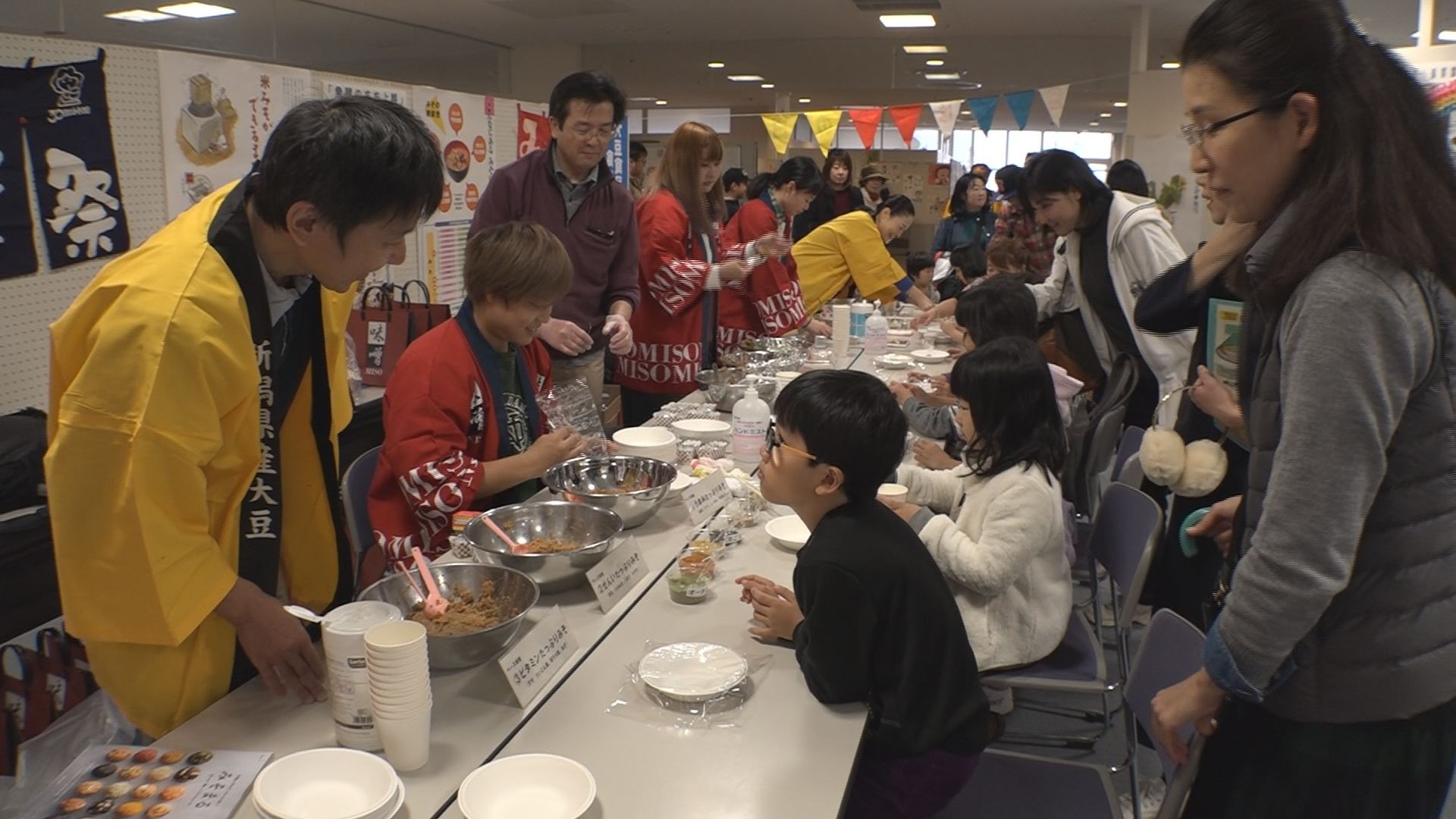 “みそまる”作ったよ！食育フォーラムin上越