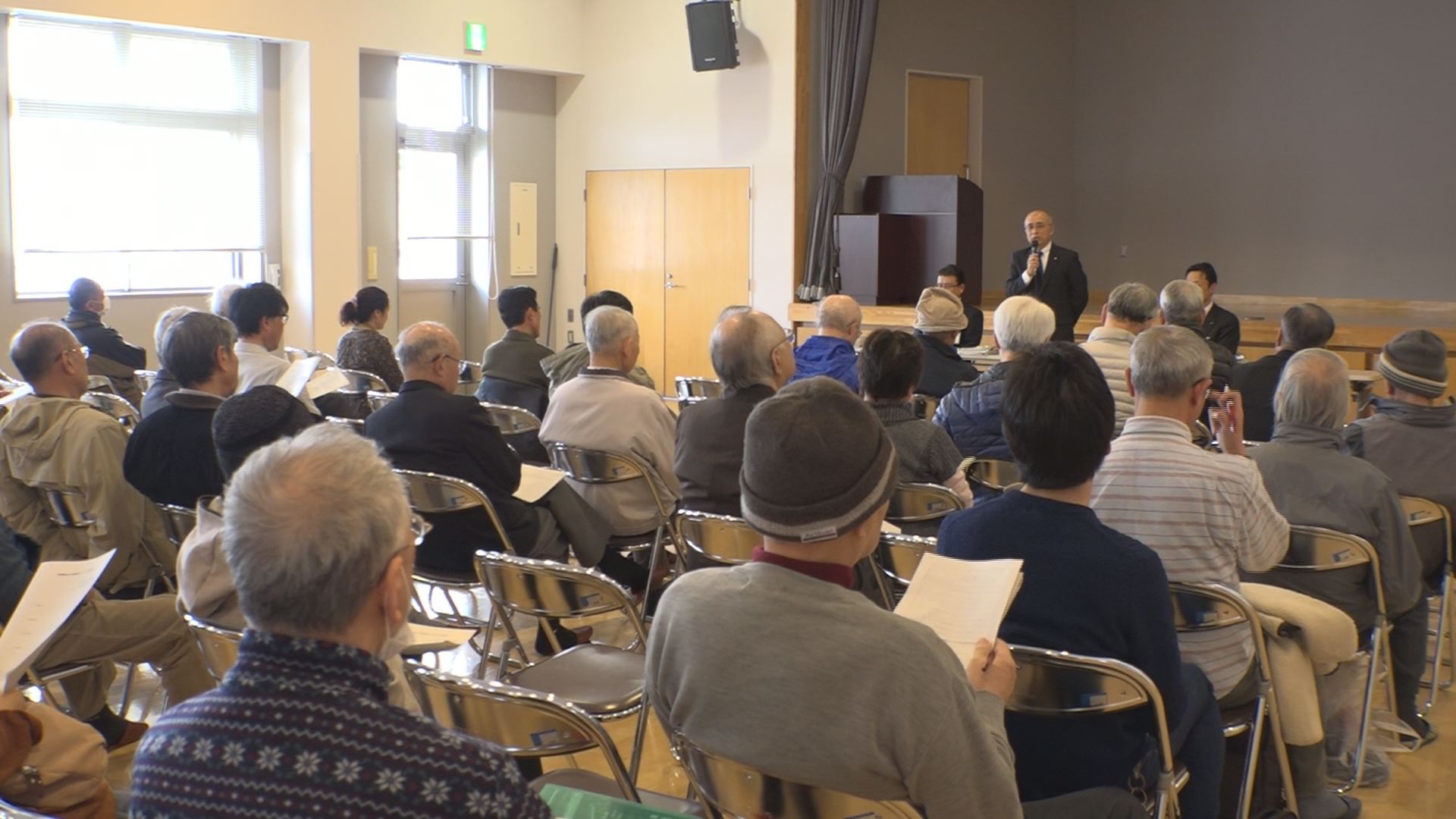 国宝「山鳥毛」取得断念 市民説明会