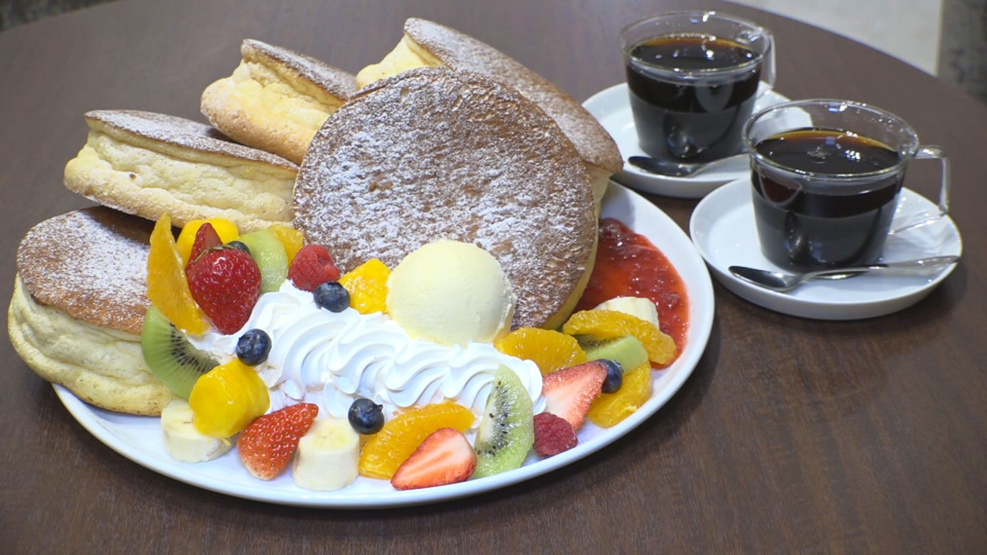 ガチ盛りパンケーキ