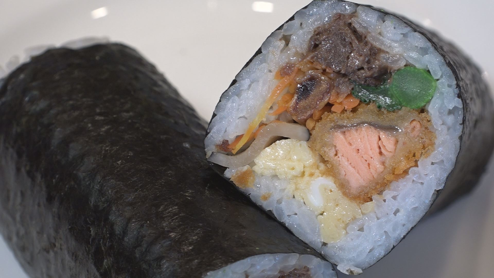 柿崎食材の玉手箱！恵方巻き完成