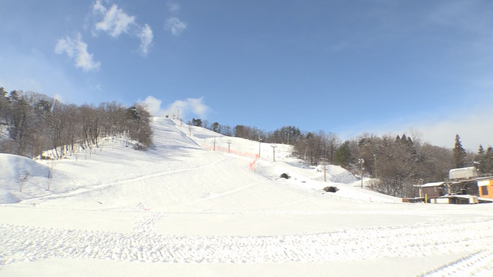 金谷山スキー場  あす14日（日）オープン