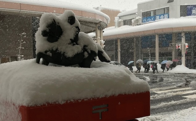 13日は断続的に雪 あす昼まで平野部30㎝