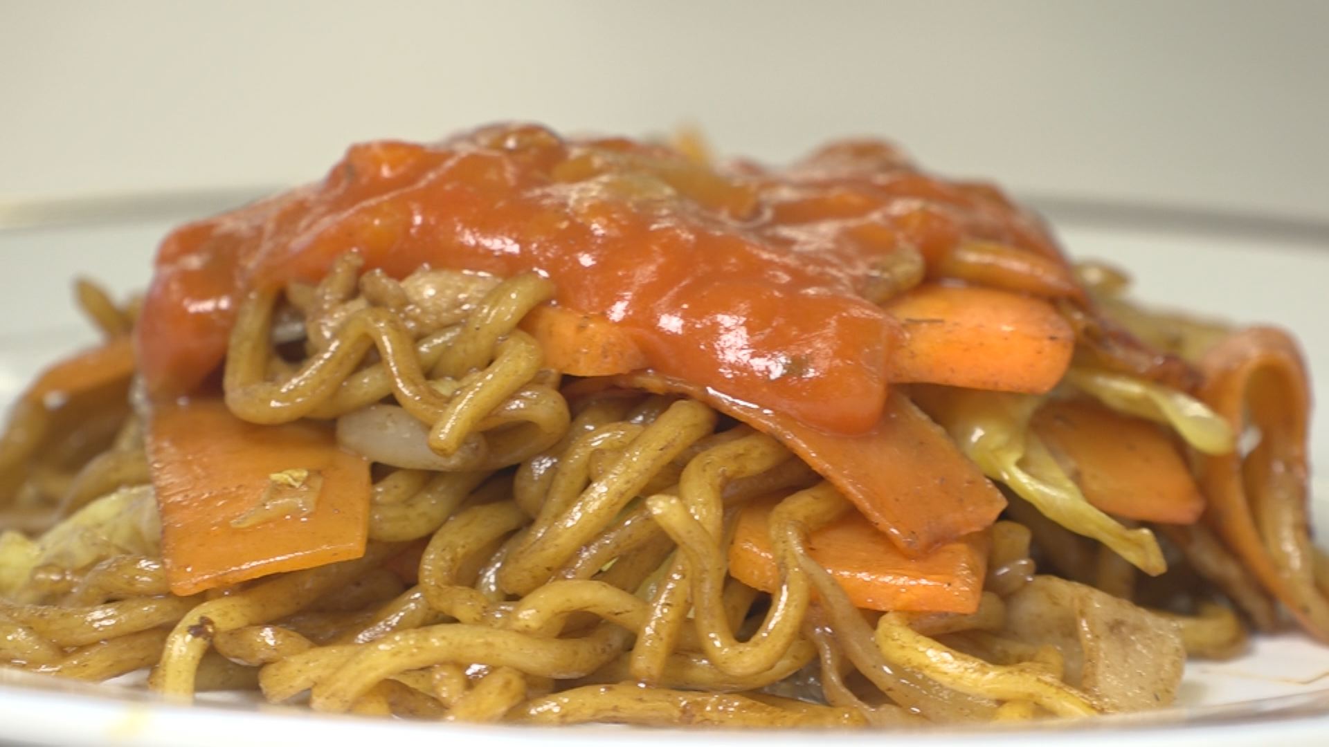 レルヒ祭に登場！ナポリタンソース×焼きそば　