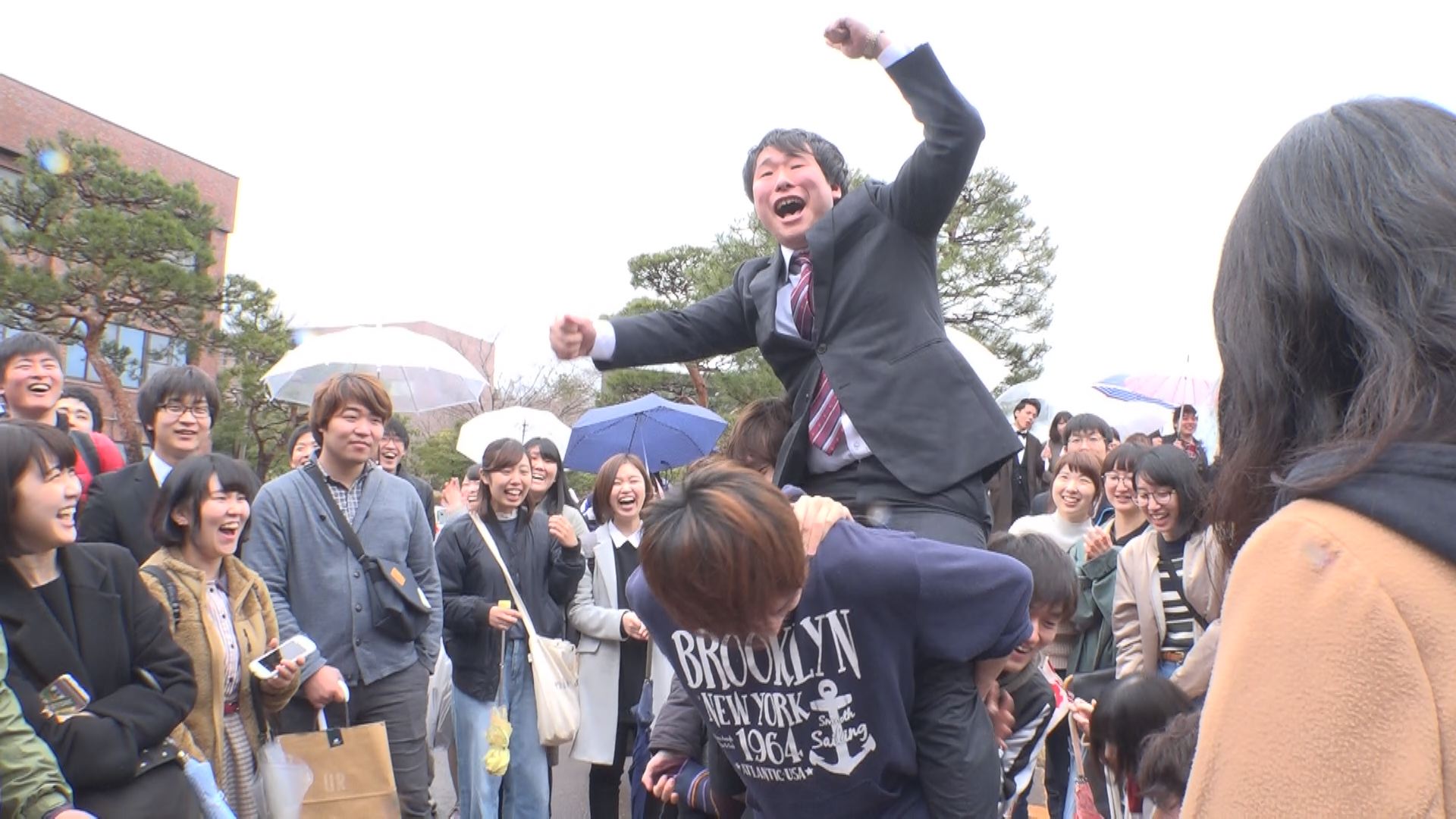 上越教育大学卒業式 それぞれの夢へ第一歩！