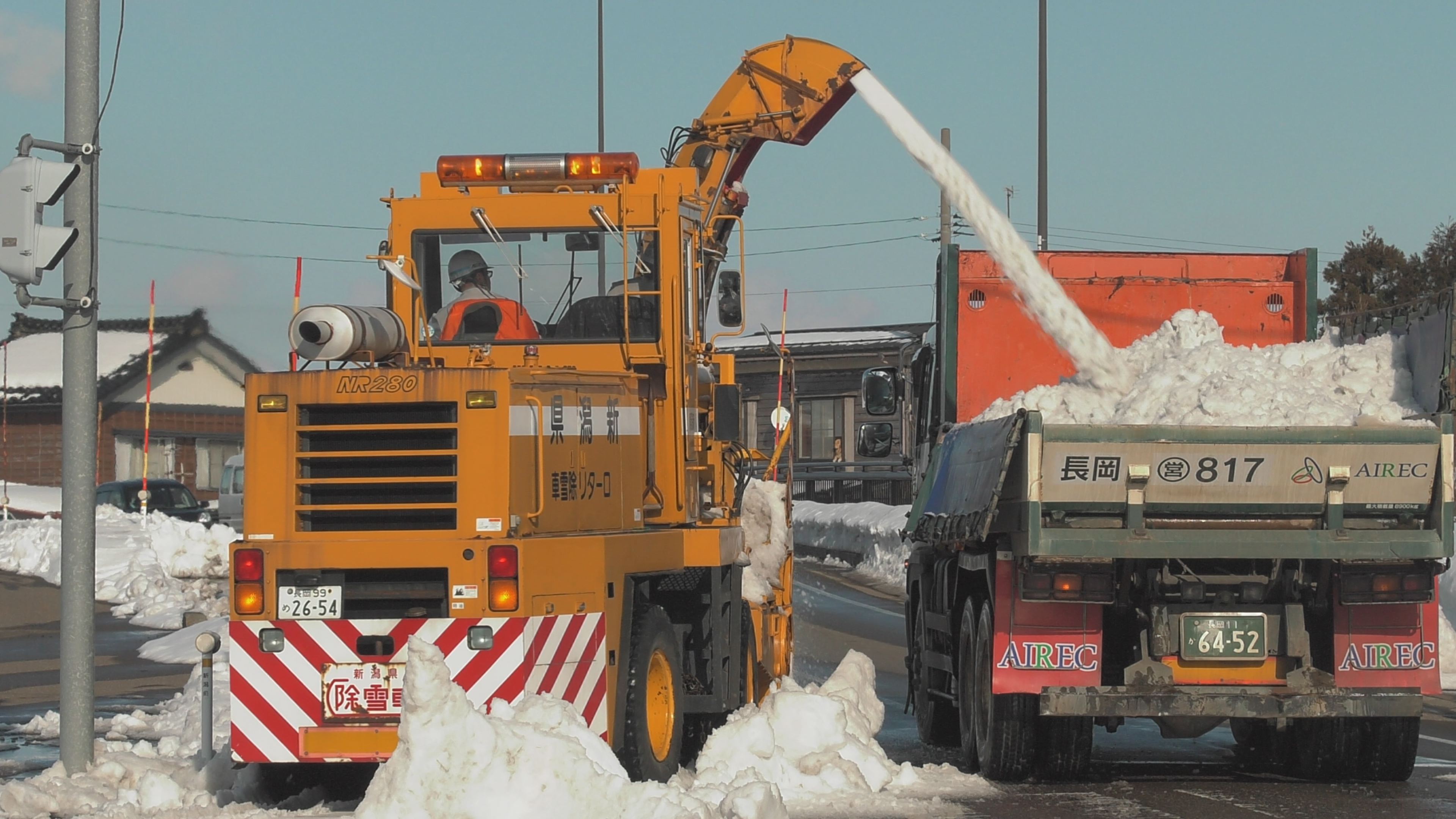 【動画】大活躍！除排雪重機＆車両