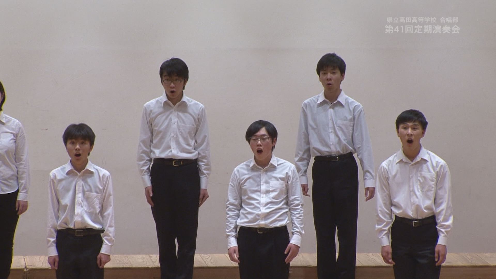 JCVスペシャル「高田高校合唱部 定期演奏会」4月1日から