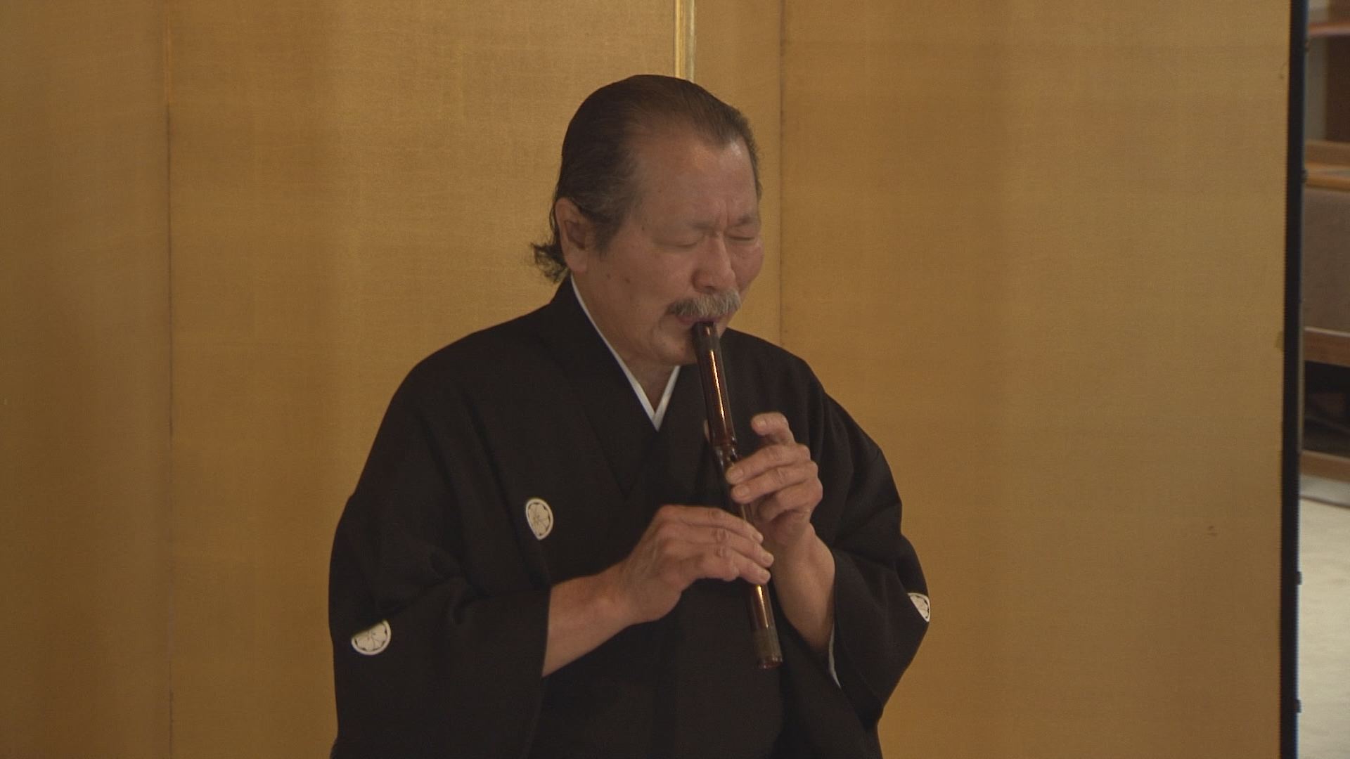 謙信公の笛が里帰り！林泉寺で演奏会
