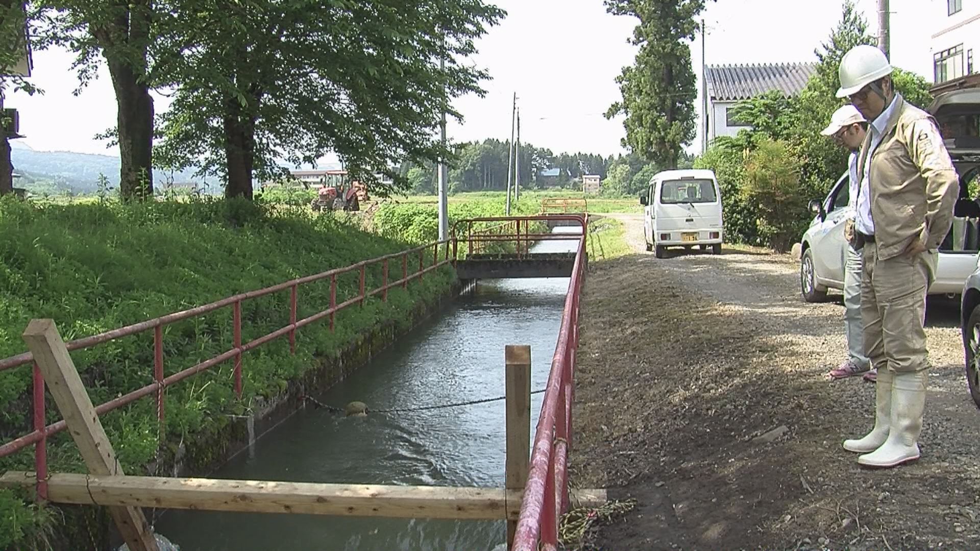 深刻な農業用水不足　上江用水・中江用水で番水