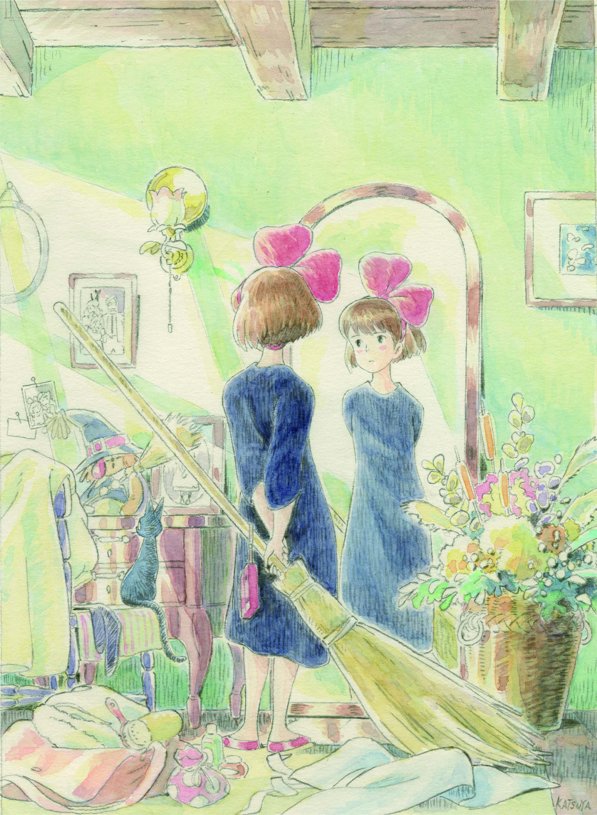 ①魔女の宅急便イメージボード