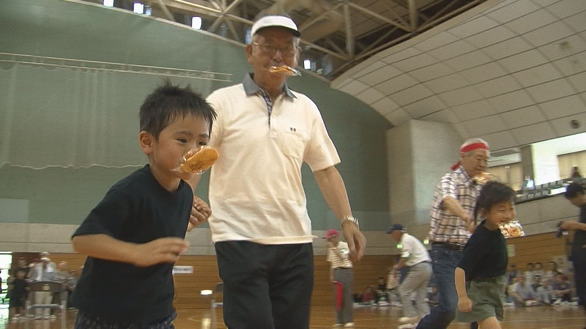 元気もらい若返り　柿崎区シニアスポーツ大会