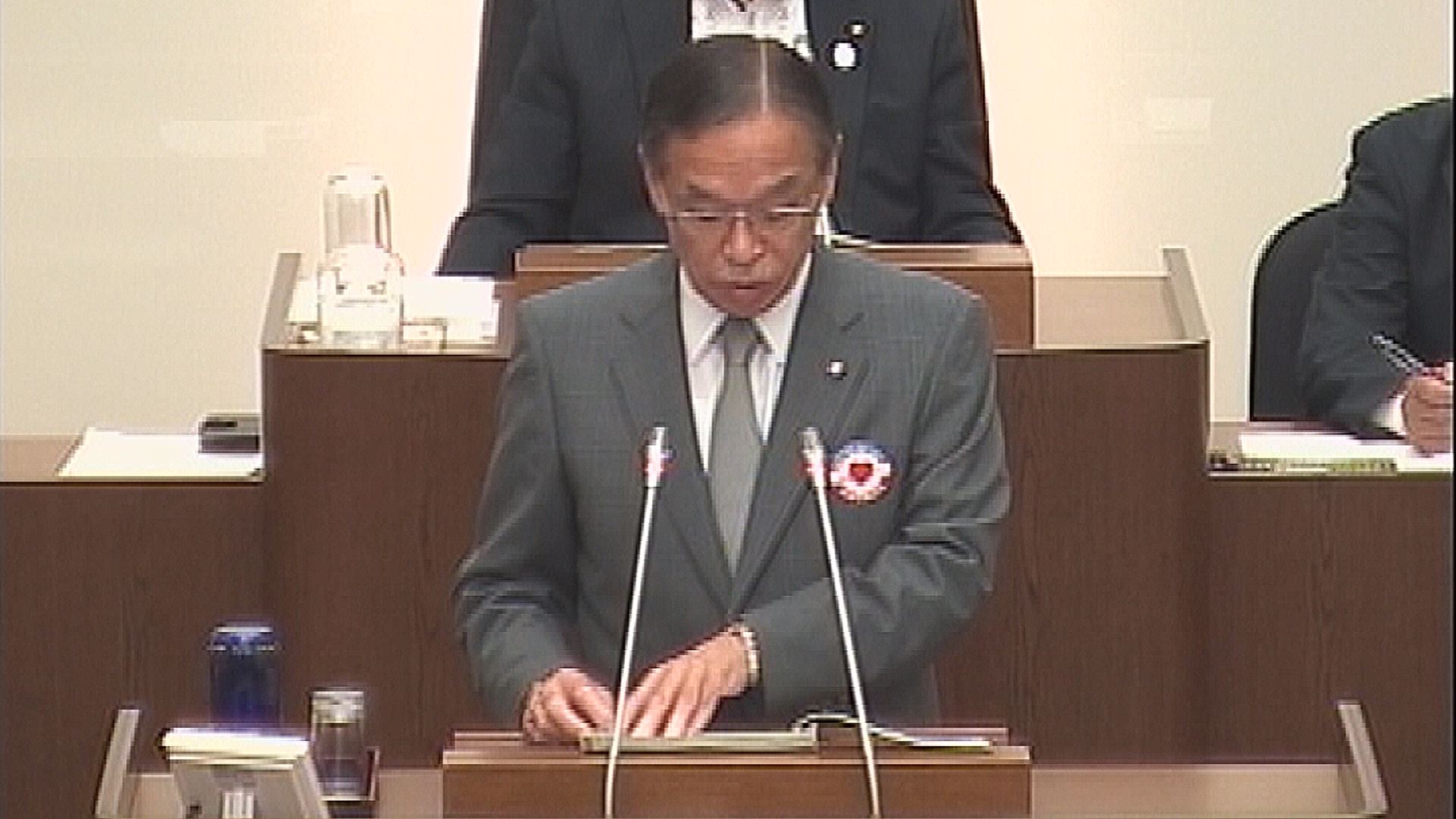 妙高市長選 入村市長が正式に立候補表明