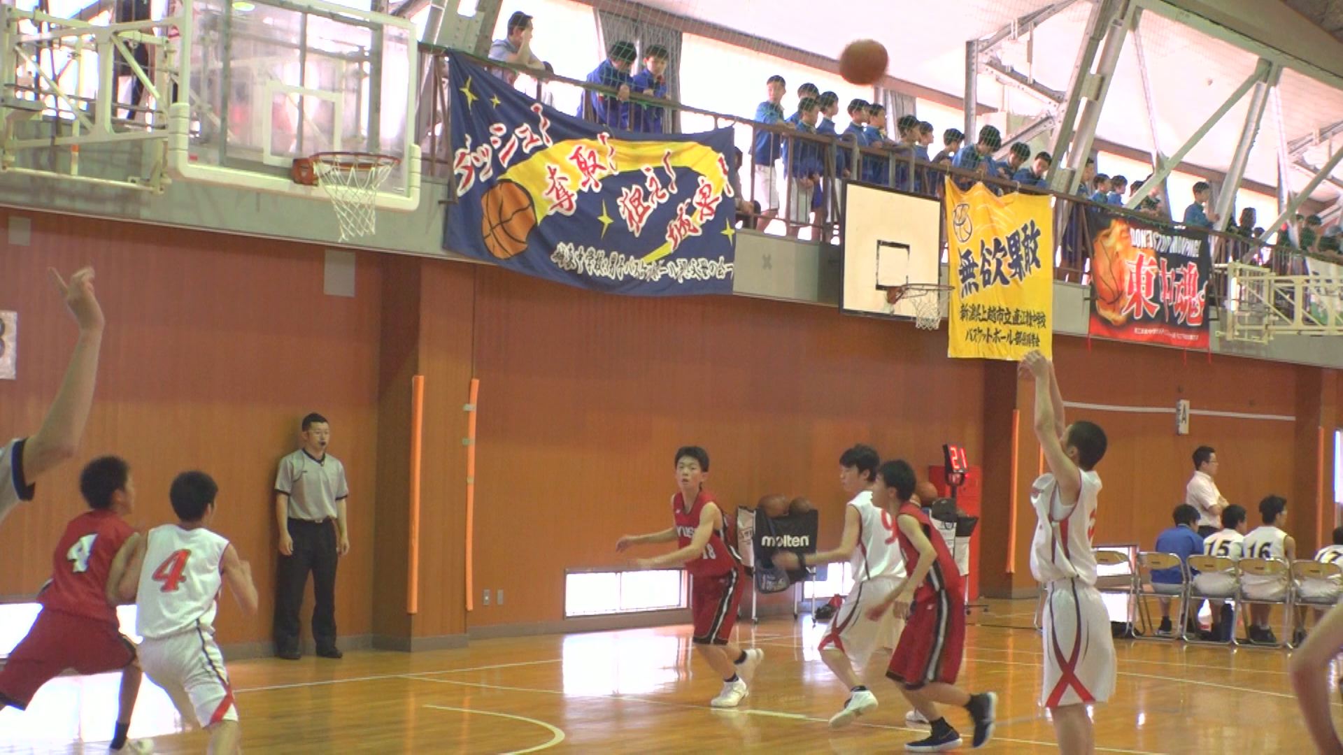 上越市中学校スポーツ大会 各地で熱戦！